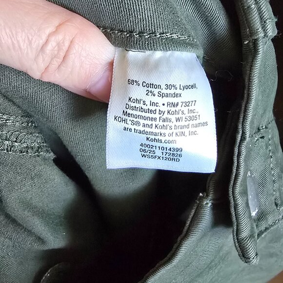 Women's Sonoma Goods For Life® Square Pocket Barrel Pants Size Small - Picture 8 of 8